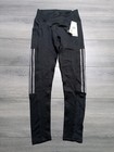 Adidas Leggings Womens Small  Black 7 8 Style High Rise Tight Fit Athletic