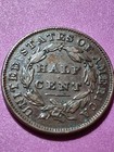1832-p Classichead Half Cent   Au  Conditon  Brown  Nice Overall 
