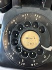 Bell System Phone 60   s Western Electric C d 500 Black Rotary Dial Phone Vintage