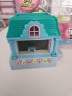 Pixel Chix Blue Mansion House Interactive Electronic Handheld Virtual Toy Game