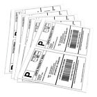 1000 Premium 8 5  X 5 5  Half Sheet Self Adhesive Shipping Labels 2 Per Sheet
