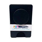 Popsockets Popwallet  Cell Phone Wallet   Grip Stand Stick On - Black