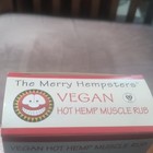 The Merry Hempsters Vegan Organic Hand Crafted Hot Hemp Muscle Rub Balm 0 60 Oz