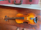 Vintage Wood Lark Hong Kong 60cm Violin Instrument Bow   Chin Rest   bh 