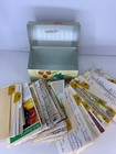 Vintage Recipes Recipe Box Hand Written Clipped Printed Louisiana Cajun Creole