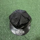 Vintage Harley Davidson Leather Biker Cap Captains Chain Collector s Piece 