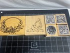 Lot Of 30  Wooden Rubber Stamp- Various Topics   Sizes