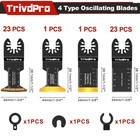 Multitool Blades Multi-tool Blades Kits -  48pcs Oscillating Tool Blade Oscillat