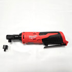 Milwaukee 2457-21 M12 3 8  Ratchet Kit W  2 0 Ah Battery   Charger - New 