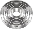 M Jngmei 6 Pieces Stainless Steel Cookie Biscuit Cutter Set 2    3   3 5    4   