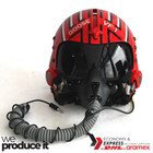 Top Gun Goose Hgu-33 Flight Helmet Movie Prop Pilot Usn  Mbu-12 p Mask Replica