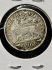 1889 1 Gersh Ethiopia Silver Coin   thiopien Menelik Ii French African World Coin