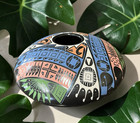 Mata Ortiz Pottery Oscar Quezada Seed Pot Vibrant Paquime Clay Fine Art Mexican