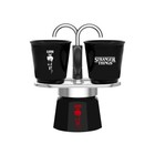 Bialetti Stranger Things Mini Express 2 Cups W 2 Colour Changing Cups Coffee Pot