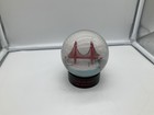 San Francisco Golden Gate Bridge Fog Snow Globe California Souvenir Gift New Box