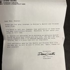 Rare Vintage 1996 Barbie On Nibbles Poster 22    X 17    Grolier Book Club Apology