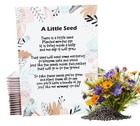 Woodland   Girl Boy Baby Shower Favors For Guests   20 Wildflower Seed Packet   