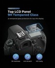 Screen Protector 2pcs Tempered Glass 9h Hardness Anti-scratch Canon Eos R5