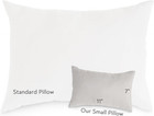 Small Pillow Mini Pillow For Travel 2 Pack  11  X 7  Tiny Pillows With Name Tag 