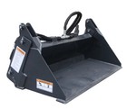 New 4 In 1 Bucket For Mini Skidsteer 48inch heavy Duty