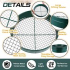 Blulu 6 Pcs Large Gold Panning Kit Stainless Steel Gold Mining Equipment Mini   