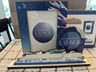  norwegian Luna  Ncl Cruise Line 3-d Seascapes Ship Photo Frame Display Open Box