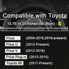 Customized Steering Wheel Cover For Toyota Prius 13 75-14 25 Inch