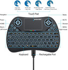 Mini Wireless Keyboard With Touchpad Mouse  2 4ghz Portable Handheld Keyboard Wi