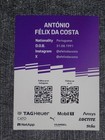 Antonio Felix Da Costa Signed Driver Card Autograph  porsche Formula E Team 