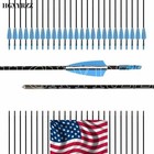 24pcs 31 Inch Archery Fiberglass Target Practice Arrows For Recurve Compound Bow
