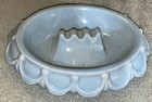 Vintage 1970   s Lt  Blue Ceramic Ashtray - Hobbyist Piece
