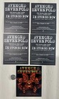 Avenged Sevenfold Synyster Gates m shadows 4 Promo Stickers For 2007 Cd All Mint