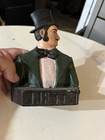 Antique Cast Iron Gone With The Wind Heavy Metal Library Bookends