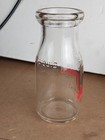 Vintage Select Dairies Half Pint Milk Bottle Winston Salem Nc Red Lettering 