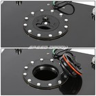 15 Gallon Black Coated Aluminum Racing drifting Fuel Cell Gas Tank level Sender