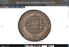 1821 R Brazil 960 Reis Ngc Au55 Silver Coin Stamped Over 1818 Spanish Colonial