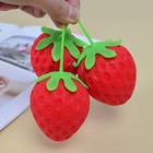Soft Strawberry Fruit Squishy Toy Slow Rising Stress Relief Squeeze Fidget Toy