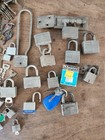 Lot Old Master Locks And  Keys 6 6 Lbs Padlocks 