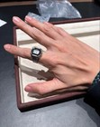 New Casio Ring Watch Crw-001-1jr     Rare Vintage Finger Watch