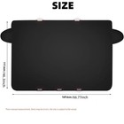 Car Magnetic Windshield Cover Snow Frost Ice Protector Sun Shade Shield Black