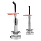 Dental Upgraded Rainbow Led Curing Light 1500-2000mw cm2 3 Modes Silver Us Stock