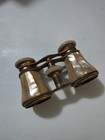 Antique French Inlay Mother Of Pearl   Brass Lemaire Fabi Paris Opera Glasses