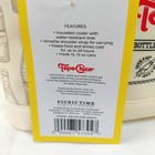 Topo Chico Insulated Lunch Tote Bag Soft Cooler Zipper Top Handle   Strap New