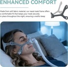 2 Pack Cpap Headgear For Wisp Nasal Mask Replacement For Respironics Gray Color