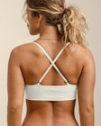 Branwyn Merino Wool Essential Bralette Size Small In Natural - Msrp  48