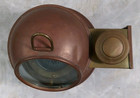 Vintage Nautical Brass Marine Binnacle Oil Lamp Gimbal Compass