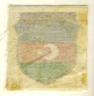 Ww2  Aserba  djan   Volunteer Printed Shield Rare 2 Nd Model