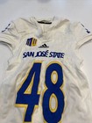 Game Worn Used Adidas San Jose State Spartans Sjsu Football Jersey Medium 8  48