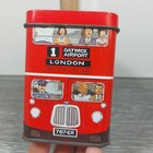 Piedmont Airlines Charlotte Gateway To London Souvenir Tin Box  Made In England