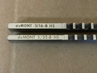 Dumont  5 32-b     3 16-b  Keyway Broach